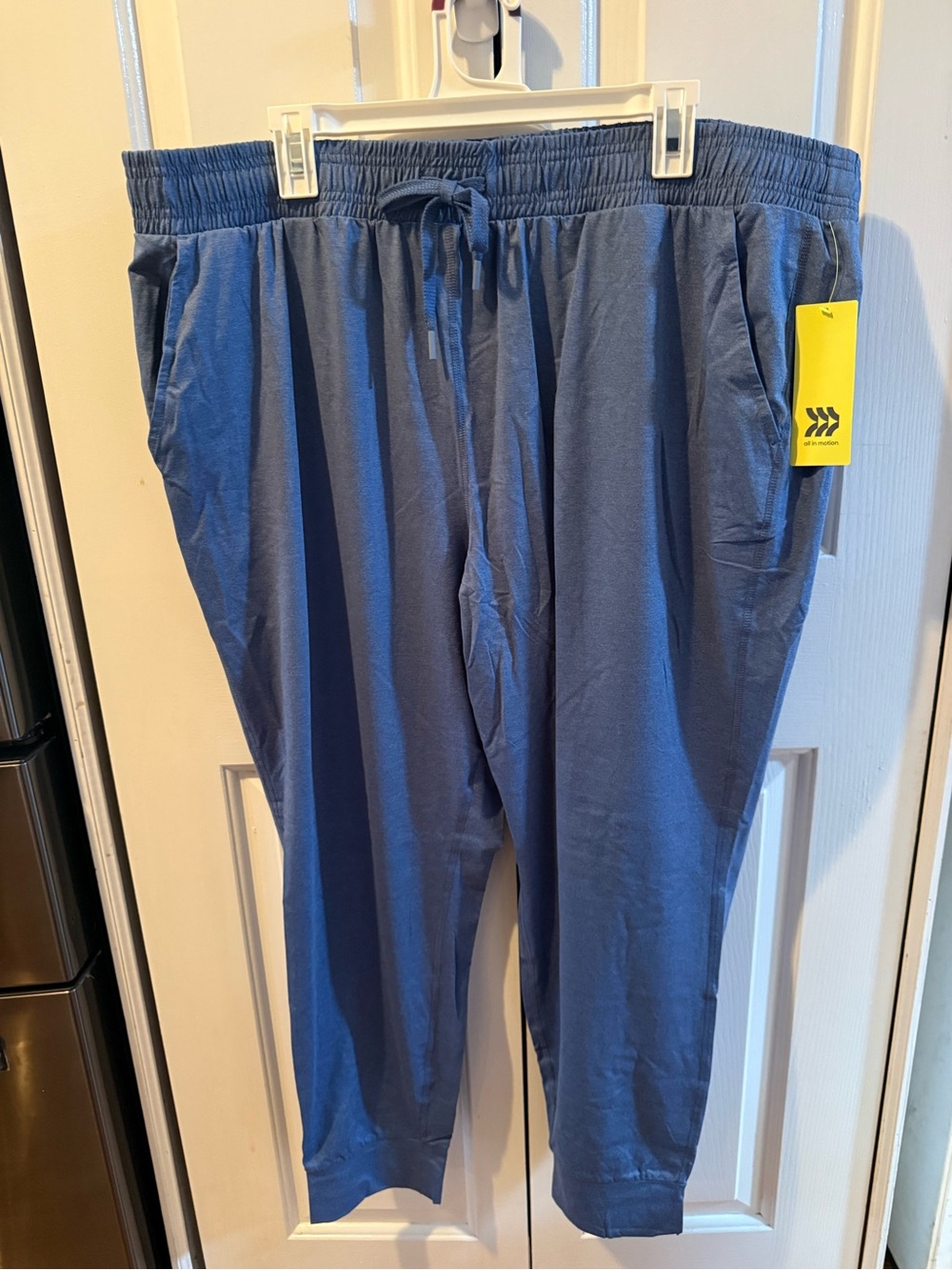 Women's Soft Stretch Mid-Rise
Joggers - All in Motion™ Heathered
Blue 1X - Picture 5 of 15